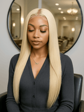 Brooklyn Hair #613 Long Straight 13x4 Lace Frontal Wig Swiss HD Lace Frontal 24-26"&30" 180% Density